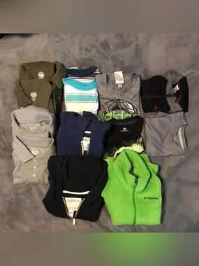 13 Shirt Boys Bundle Sz 6/7,  See Description, EUC
